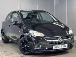 Black Used 2018 Vauxhall Corsa SRi Hatchback | £4,395 (Good price)