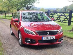 Red Used 2019 Peugeot 308 Active Estate | £5,995 (Good price)