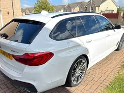 White Used 2018 BMW 520 M Sport Estate | £26,299 (Expensive)
