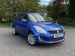 Blue Used 2015 Suzuki Swift SZ3 Hatchback | £6,199 (Fair price)