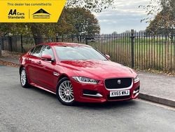 Red Used 2015 Jaguar XE R-Sport Sedan | £8,695 (Good price)