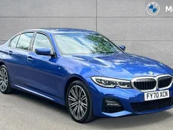Portimao blue Used 2021 BMW 330e M Sport Sedan | £19,582 (Fair price)