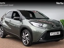 Green Used 2023 Toyota Aygo Hatchback | £12,978 (Fair price)