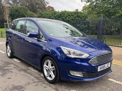 Blue Used 2018 Ford Grand C-Max Titanium X MPV | £10,295 (Fair price)