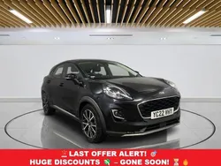 Black Used 2022 Ford Puma Titanium Hatchback | £12,199 (Super price)