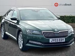 Green Used 2020 Skoda Superb SE L Hatchback | £15,841 (Fair price)