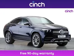 Blue Used 2021 Mercedes GLE400 AMG Line Premium Plus SUV | £45,989 (Fair price)