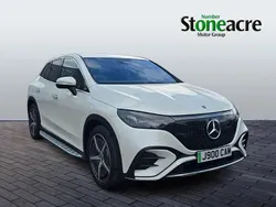 White Used 2024 Mercedes EQA350 AMG line SUV | £48,795