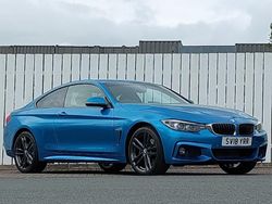Blue Used 2018 BMW 420 M Sport Coupe | £16,498 (Fair price)