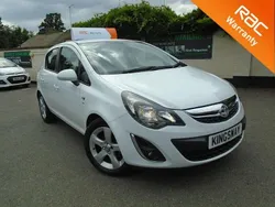 White Used 2014 Vauxhall Corsa Hatchback | £3,699 (Good price)
