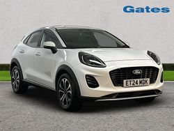 White Used 2024 Ford Puma Titanium Hatchback | £20,799 (Expensive)