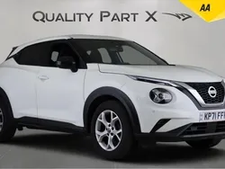 White Used 2021 Nissan Juke N-Connecta SUV | £11,880 (Super price)
