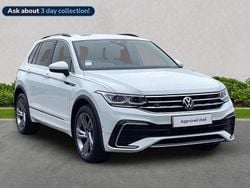 White Used 2023 VW Tiguan R-line Edition SUV | £27,875 (Fair price)