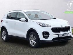 White Used 2017 Kia Sportage 2 SUV | £9,899 (Fair price)