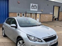 Silver Used 2017 Peugeot 308 Active Hatchback | £3,440 (Fair price)