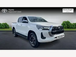 White Used 2023 Toyota HiLux Pickup | £30,332 (A bit pricey)