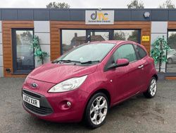 Red Used 2013 Ford Ka Titanium Hatchback | £2,895 (Fair price)