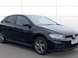 Black Used 2022 VW Polo R-line Hatchback | £15,835 (Fair price)