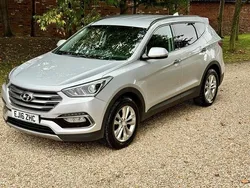 Silver Used 2016 Hyundai Santa Fe Premium SUV | £8,495 (Fair price)