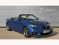 Blue Used 2018 BMW 220 M Sport Cabriolet | £16,995 (A bit pricey)