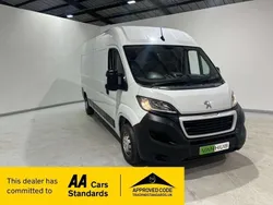 White Used 2022 Peugeot Boxer Van | £14,975 (Good price)