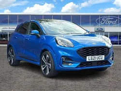 Blue Used 2021 Ford Puma ST-Line Hatchback | £14,995 (Fair price)