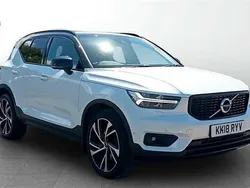 White Used 2018 Volvo XC40 R-Design Pro SUV | £20,999 (A bit pricey)