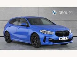 Misano blue Used 2022 BMW 118 M Sport Hatchback | £21,250 (Fair price)