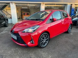 Red Used 2019 Toyota Yaris Hatchback | £9,490 (Fair price)