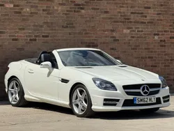 White Used 2012 Mercedes SLK200 AMG Cabriolet | £9,470 (Fair price)