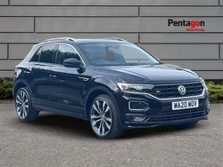 Black Used 2020 VW T-Roc R-line SUV | £20,999 (Good price)