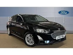 Black Used 2019 Ford Focus Titanium Hatchback | £9,844 (Fair price)