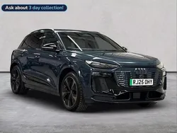 Blue New 2025 Audi Q6 e-tron Advanced SUV | £65,081 (Good price)