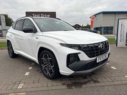 White Used 2022 Hyundai Tucson N Line SUV | £22,999 (Expensive)