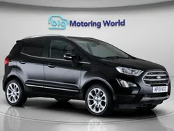Black Used 2019 Ford Ecosport Titanium SUV | £9,000 (Fair price)