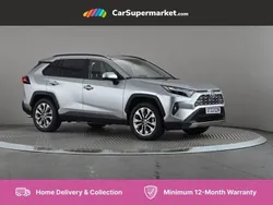 Silver Used 2022 Toyota RAV4 Hybrid SUV | £27,897 (Fair price)
