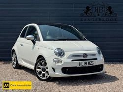White Used 2019 Fiat 500 Rock Hatchback | £8,399 (Fair price)