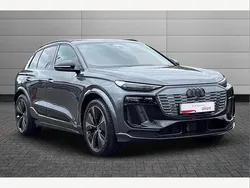 Grey Used 2025 Audi Q6 e-tron Advanced SUV | £68,995 (Expensive)