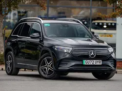 Black Used 2022 Mercedes EQB350 AMG line SUV | £29,998 (Fair price)