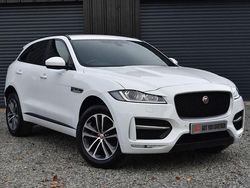 White Used 2017 Jaguar F-Pace R-Sport SUV | £13,450 (Fair price)
