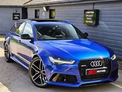Blue Used 2017 Audi RS6 Advanced Estate | £39,989 (A bit pricey)