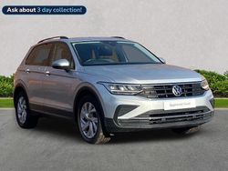 Silver Used 2021 VW Tiguan Life SUV | £18,252 (Fair price)