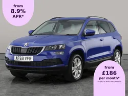 Blue Used 2019 Skoda Karoq SE Technology SUV | £13,387 (Fair price)