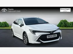 White Used 2022 Toyota Corolla Estate | £19,920 (A bit pricey)