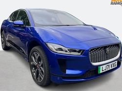 Blue Used 2021 Jaguar I-Pace SUV | £23,495 (Fair price)