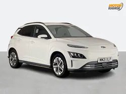White Used 2021 Hyundai Kona Ultimate SUV | £14,695 (Fair price)