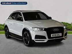 White Used 2018 Audi Q3 Black Edition SUV | £19,296 (Good price)