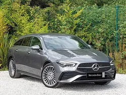 Grey Used 2024 Mercedes CLA250e AMG Line Premium Sedan | £30,498 (A bit pricey)