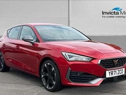 Desire red metallic Used 2021 Cupra Leon VZ1 Hatchback | £17,750 (Good price)