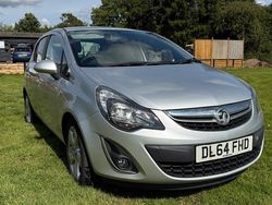 Silver Used 2014 Vauxhall Corsa Hatchback | £2,895 (Good price)